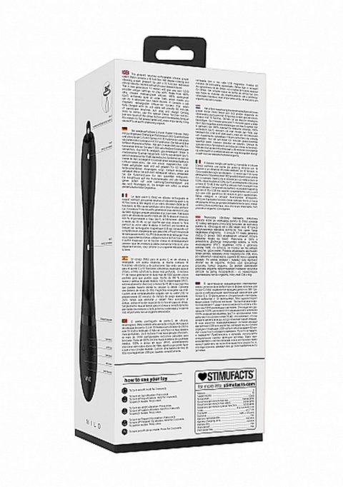Nilo - Pinpoint Rotating G-spot Rabbit - Black Nilo - Pinpoint Rotating G-spot Rabbit - Black